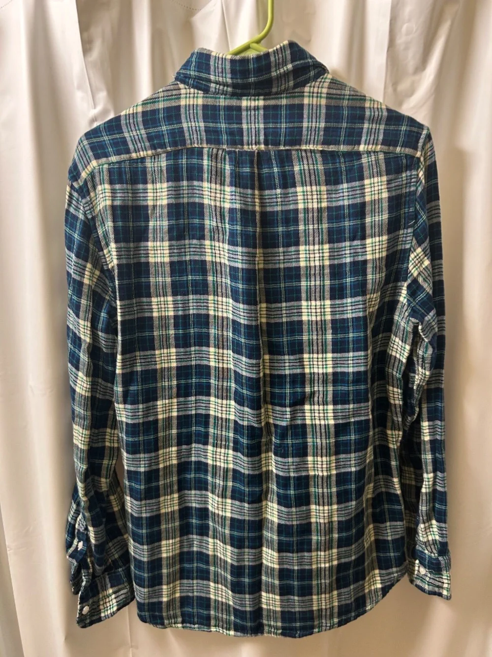 J.Crew Flannel Plaid Top